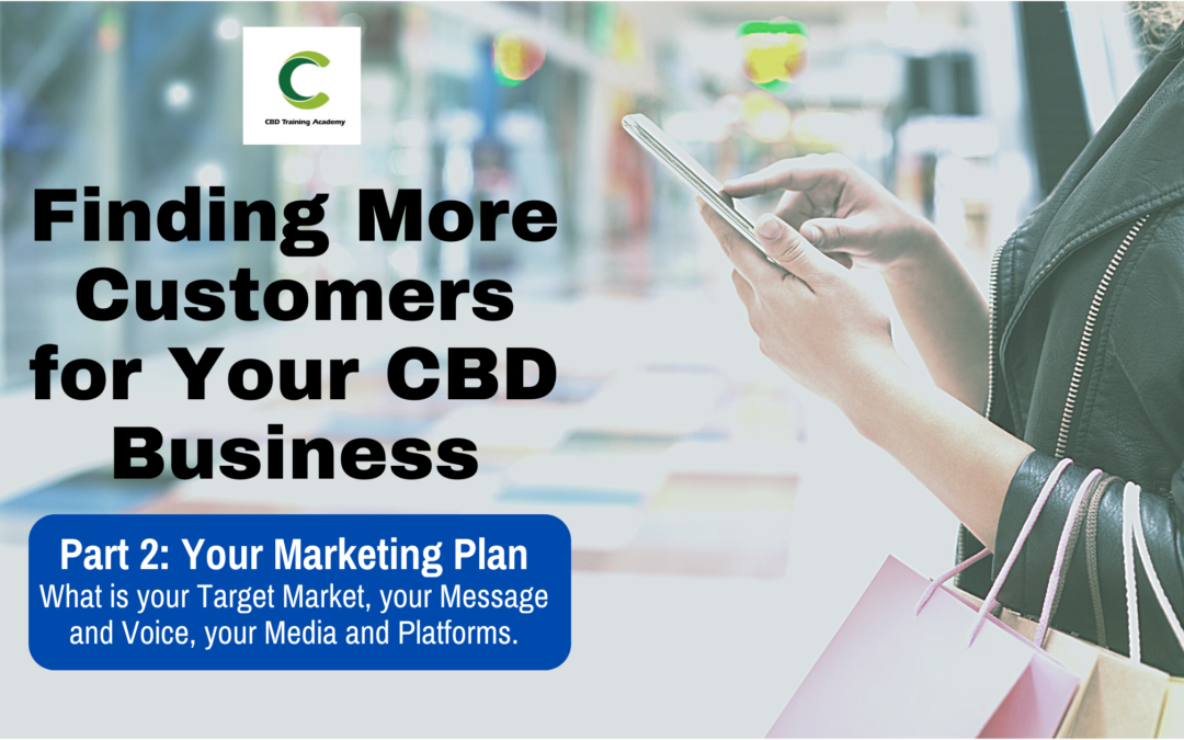 Finding More Customers for Your CBD Business Part 2: Marketing Plan